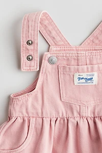 2-piece Denim Dress and Top Set