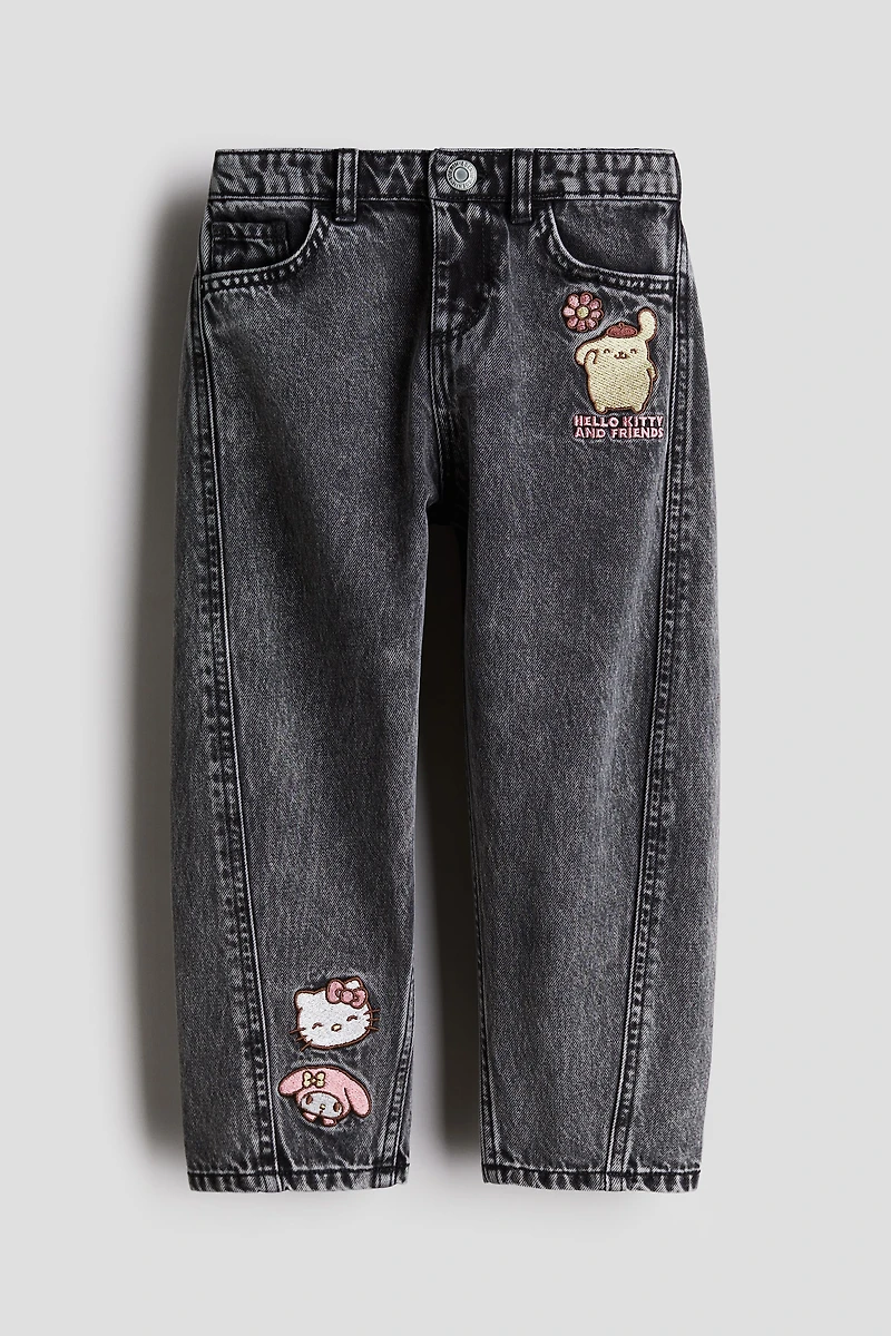 Jean avec appliqués