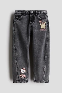 Jean avec appliqués