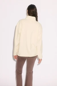 Regular-Fit Fleece Activewear Jacket