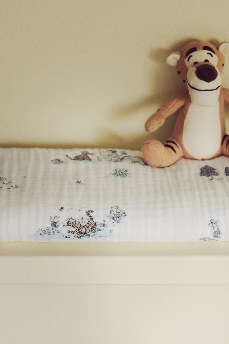 Patterned Muslin Baby Blanket