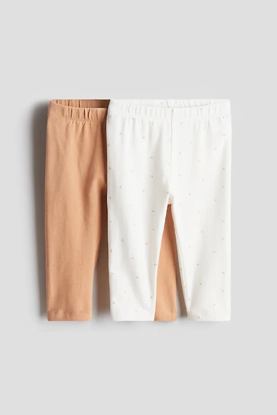 2-Pack Supersoft Cotton Jersey Leggings