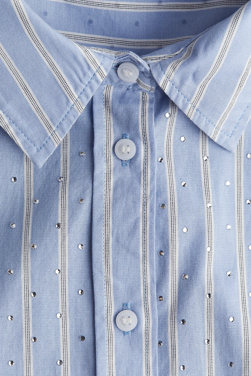 Chemise grande taille en coton