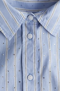 Chemise grande taille en coton