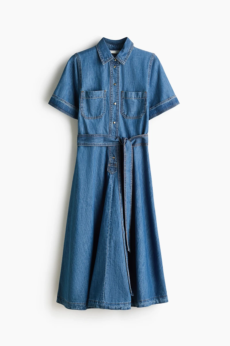 Denim Shirt Dress