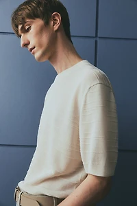 Regular Fit Fine-Knit T-Shirt