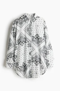 Chemise de plage froissée