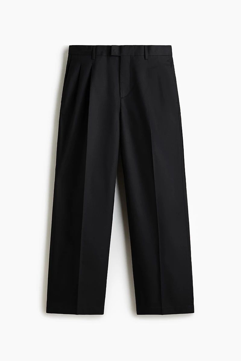 Loose-Fit Tailored Pants