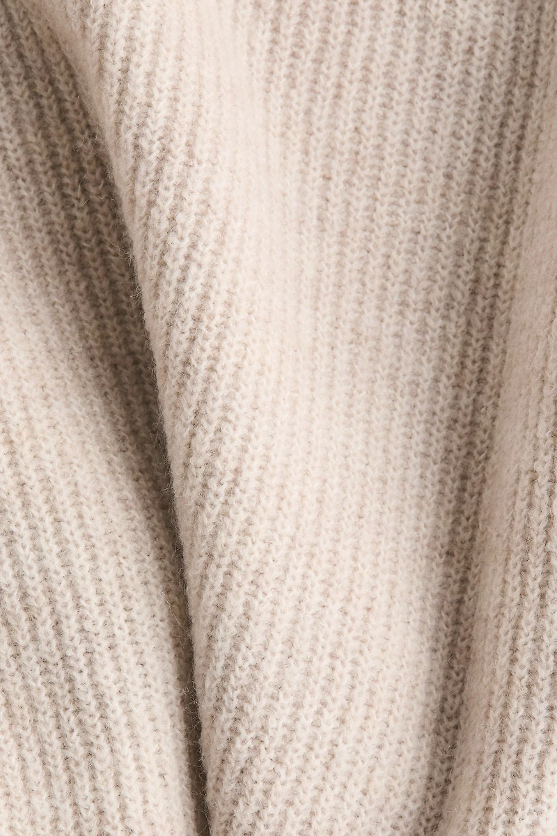 Chandail grande taille à encolure bateau