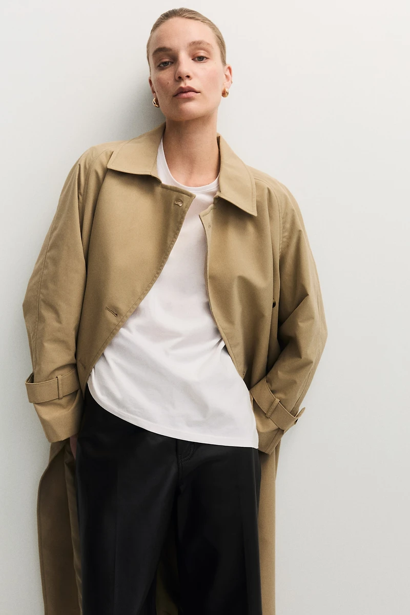 T-shirt à effet drapé