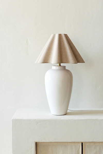 Linen-Blend Lampshade