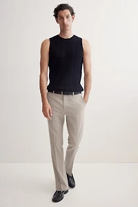 Slim-Fit Tailored Pants