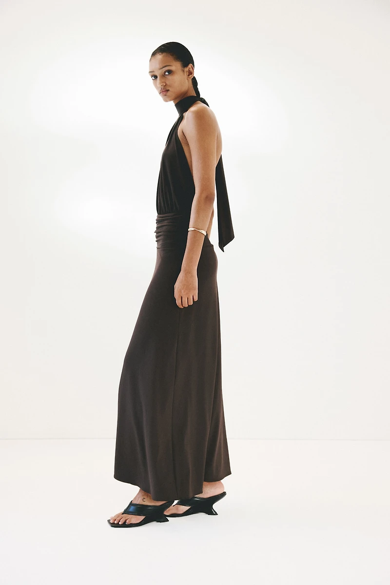 Halterneck Maxi Dress