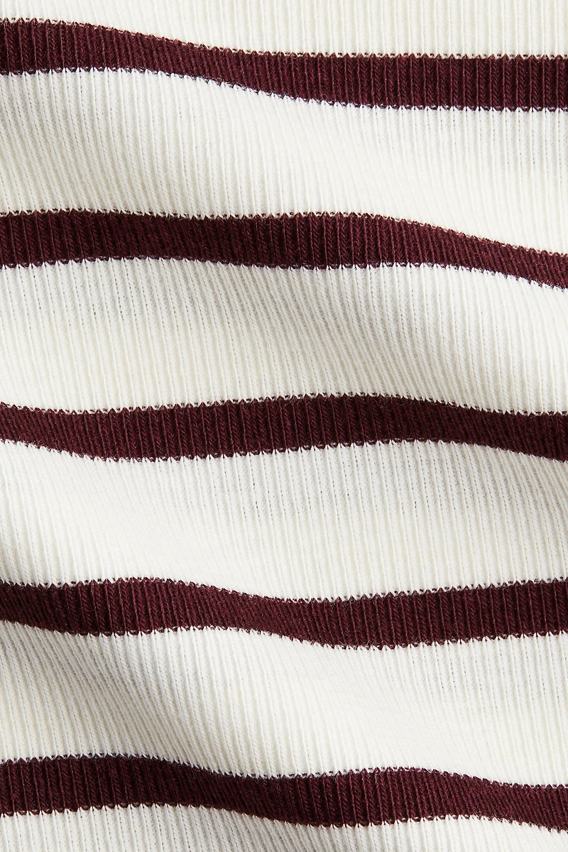 MAMA Haut en jersey côtelé