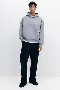 Oversized Washed Hoodie