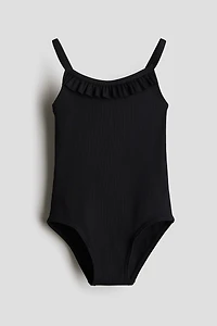 Ruffle-Trimmed Swimsuit