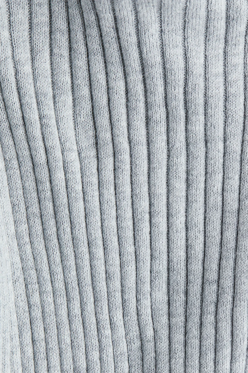 Ensemble 2 pièces en maille de coton côtelée