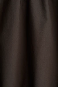 Short en coton avec cordon de serrage