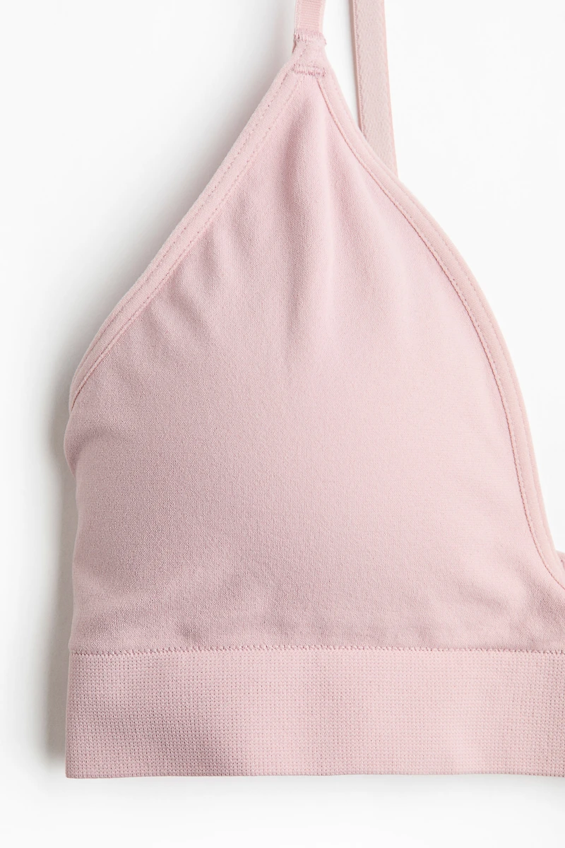 Seamless Padded Soft-cup Bra