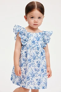 Robe empire en coton
