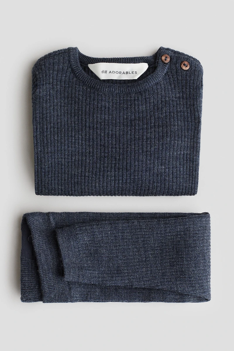 2-piece Merino Wool Set