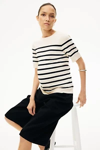 Haut MAMA en fin tricot