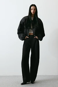 Barrel Leg High Waist Jeans