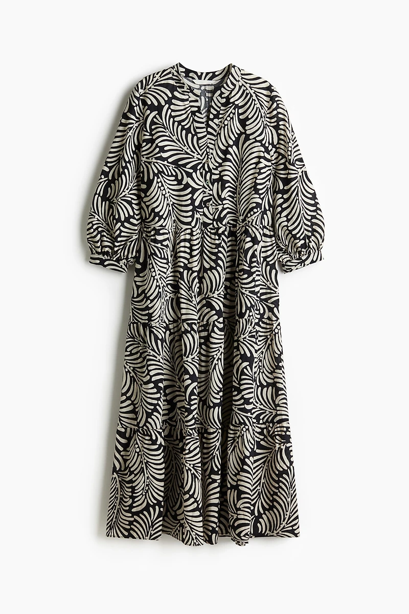 Tiered Midi Dress