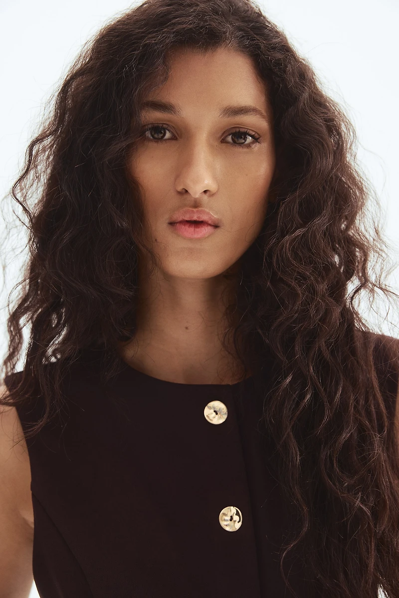 Chandail sans manches en jersey romanite