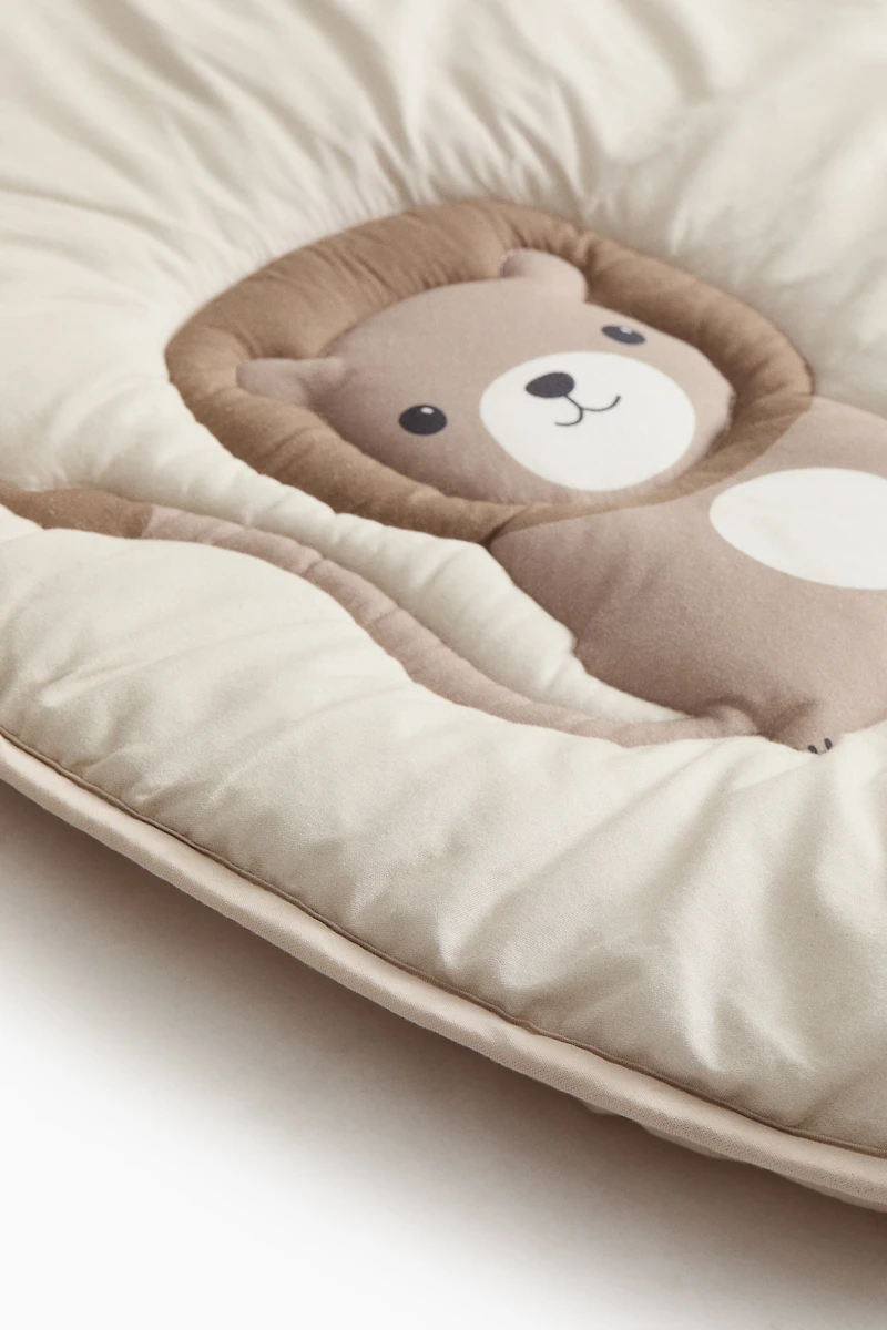 Tapis premier âge en coton