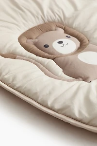 Tapis premier âge en coton