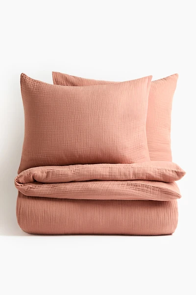 Muslin King/Queen Duvet Cover Set