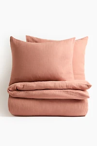 Muslin King/Queen Duvet Cover Set