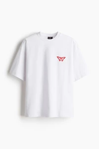 Oversized Fit Printed T-shirt