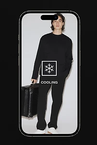 Cooling Regular-Fit Long-Sleeved T-Shirt