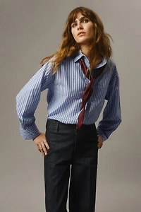 Oversized Cotton Poplin Shirt