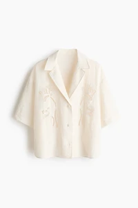 Eyelet Embroidered Shirt