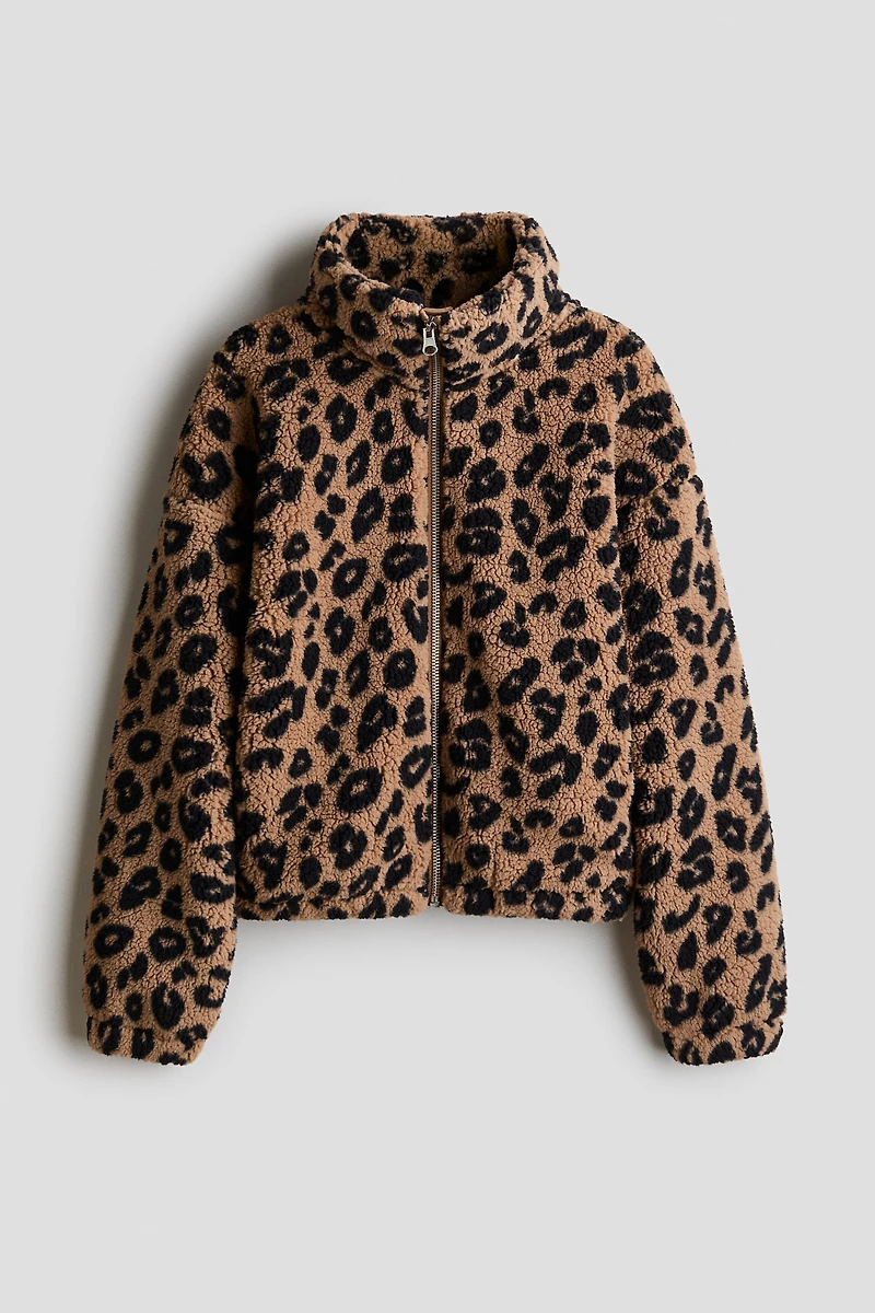 Veste ample en polar