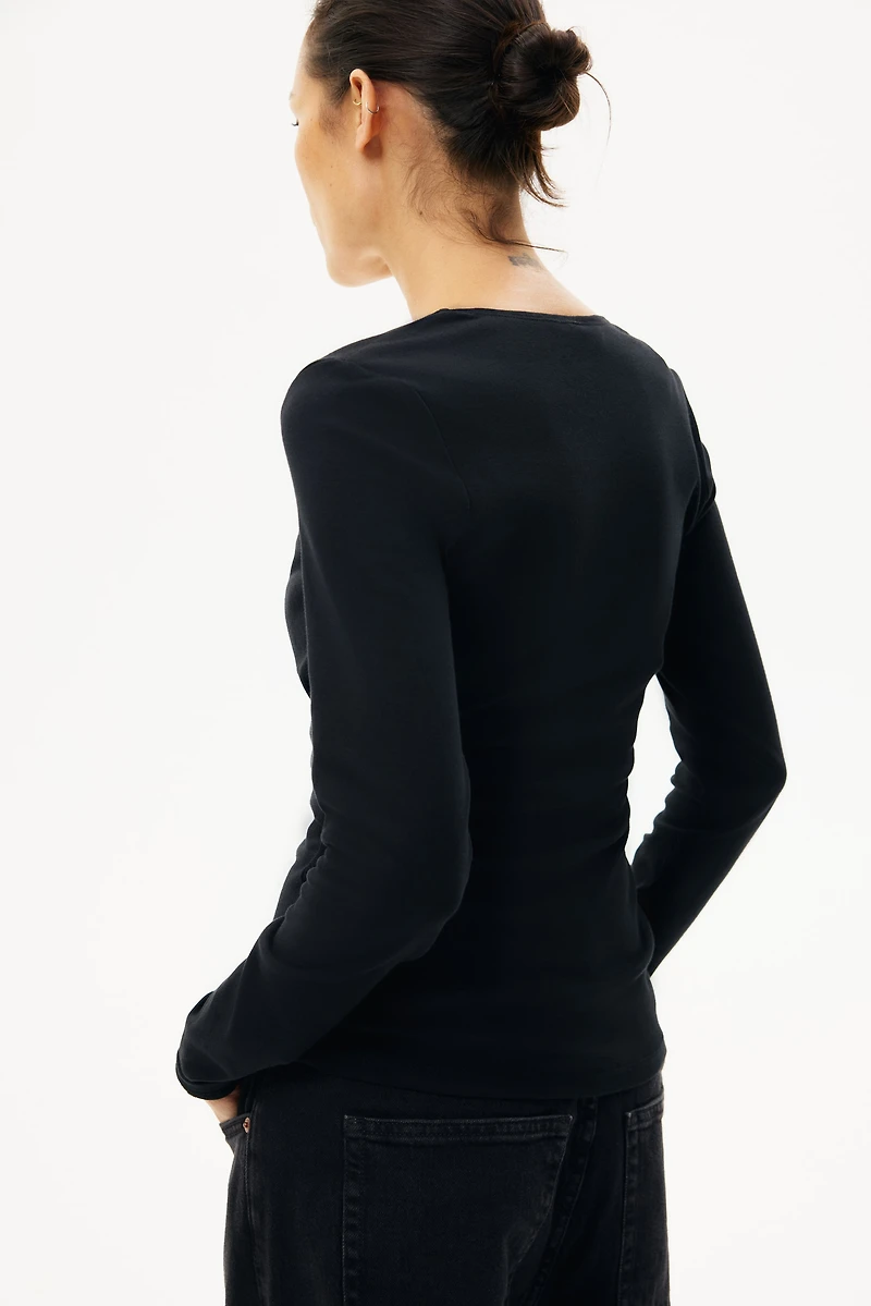 MAMA Ribbed Nursing Top