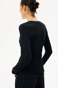 MAMA Ribbed Nursing Top