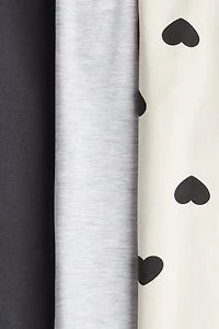 3-pack Flared Cotton Leggings
