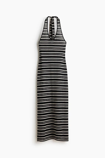 Robe dos nu en tricot
