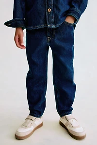 Tapered Cotton-blend Jeans