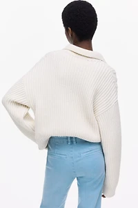 Jean évasé taille haute