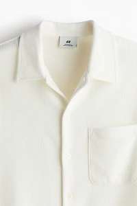 Regular Fit Textured Jersey Shirt