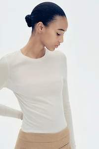 Haut en jersey de coton pima