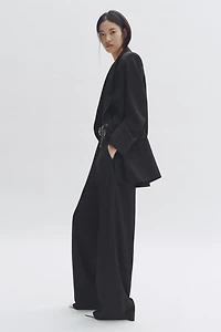 Single-Breasted Wool Blazer