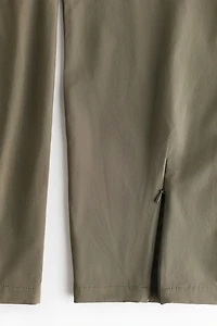 Barrel-Leg Convertible Pants