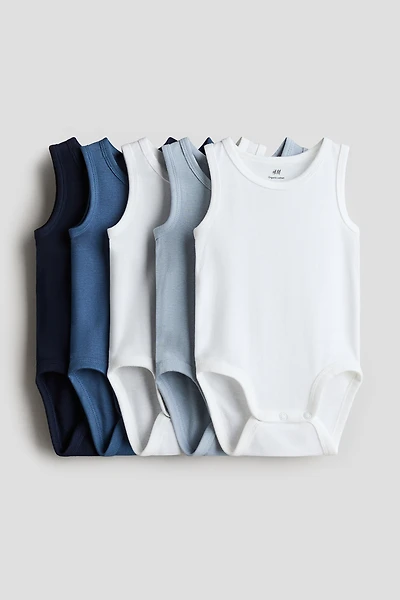 Lot de 5 maillots en coton