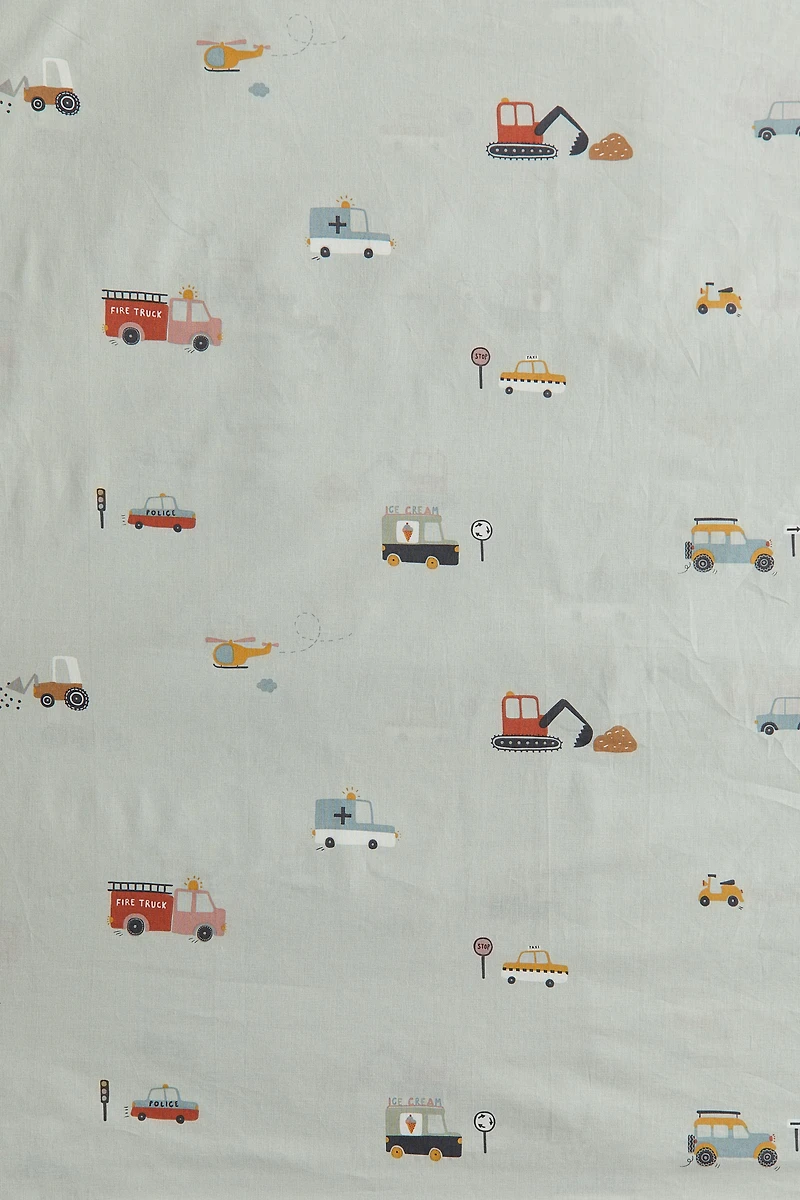 Enveloppe de couette lit simple à motif